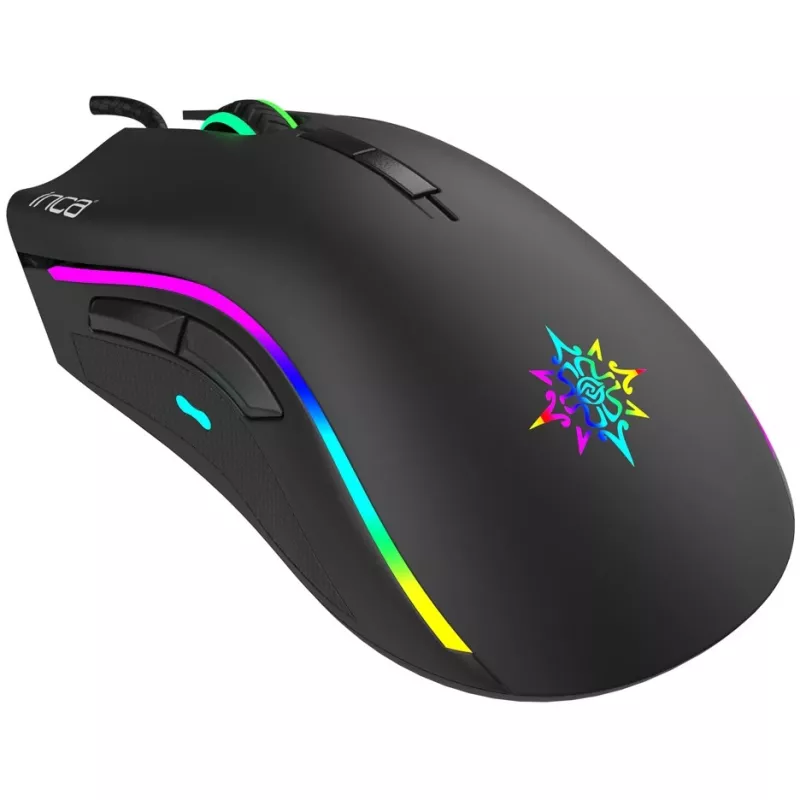 INCA Cian INCA ANAHITA RGB MACRO-TECLAS RATÓN GAMING PROFESIONAL