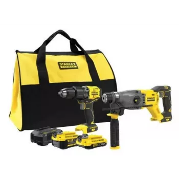 Destornillador STANLEY ST KIT V20 SFMCK216MDS (SFMCD715 + SFMCH900) 1x4.0Ah 1x2.0Ah