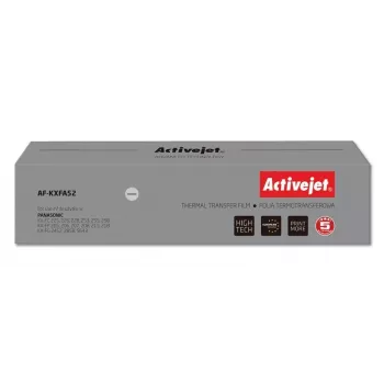 Activejet AF-KXFA52 película de copia (sustituto de Panasonic KX-FA52; Supreme; negro)