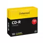 Intenso - 10 x CD-R - 700MB (80 Min) 40x - Slim Jewel Case - Soporte de almacenamiento (1001622)