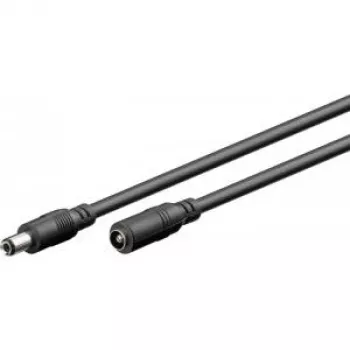 Wentronic Goobay Cable de extensión DC 2,5 mm, 3 m - para alimentación eléctrica (71401)
