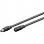 Wentronic Goobay Cable de extensión DC 2,5 mm, 3 m - para alimentación eléctrica (71401)