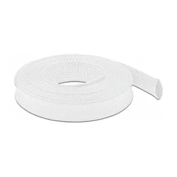 Funda de malla DeLOCK 20806 10 m x 25 mm blanco