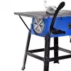 Sierra de mesa Scheppach HS100S Special Edition — 2000 W, hoja de sierra de 250 mm, profundidad de corte 85 mm, inglete 0–45°, soporte plegable