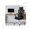 Silla de oficina mark adler Expert 4.6 negra giratoria MA-EXPERT 4.6 negra, acolchado negro, funciones ajustables