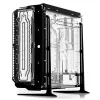 Placa distribuidora frontal para refrigeración líquida personalizada de PC, Singularity Spectre 2.0 Elite – soporte frontal de depósito/caudalímetro (SC-SPECTRE-ELITE-FRONT-BK)