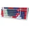 Teclado gaming mecánico A4Tech Bloody S98, USB, Sports Navy, interruptores BLMS Red Plus