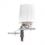 Antena de red omnidireccional QuWireless QuSpot A360S — PoE/LAN, 6 dBi, 0,694–2,7 GHz, polarización vertical