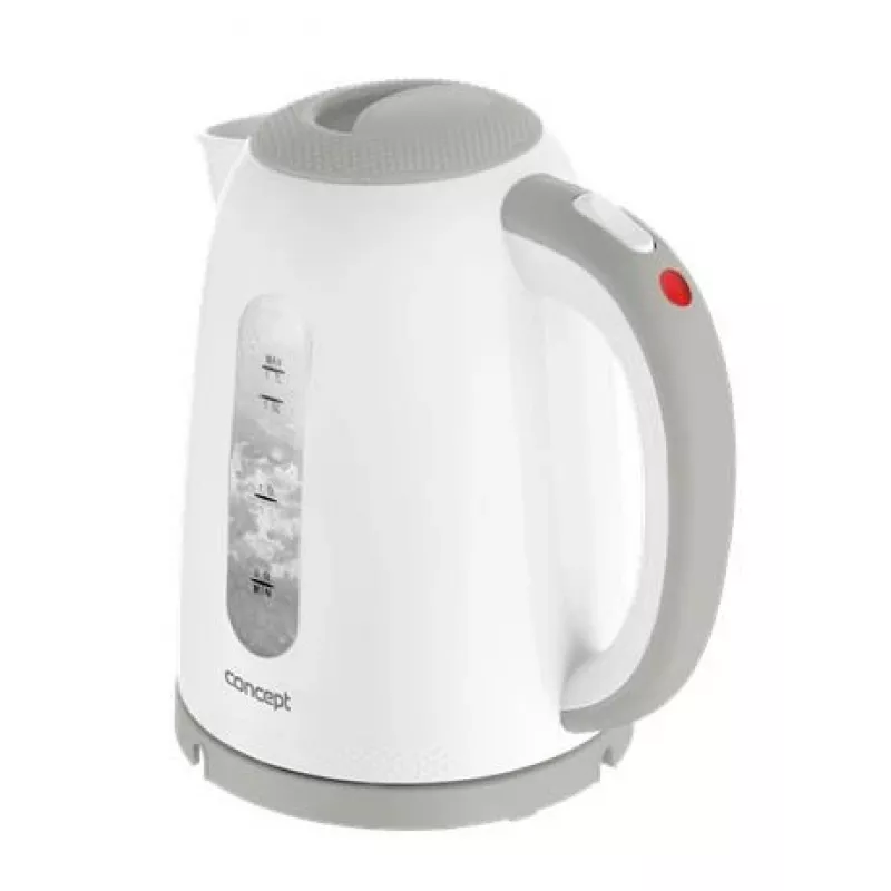 Hervidor eléctrico Concept RK2335 1,7 l 2200 W gris, blanco