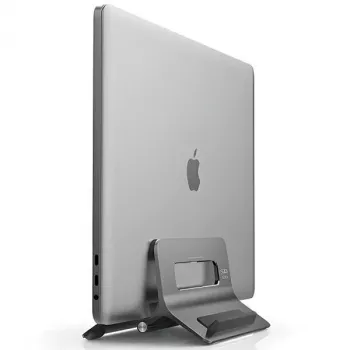 Soporte de gravedad para MacBook gris