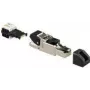 Conector de cable RJ-45 Rutenbeck 13900321 gris