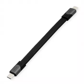 Cable USB ROLINE 11029078 USB4 Gen 3x2 0,15 m USB C negro