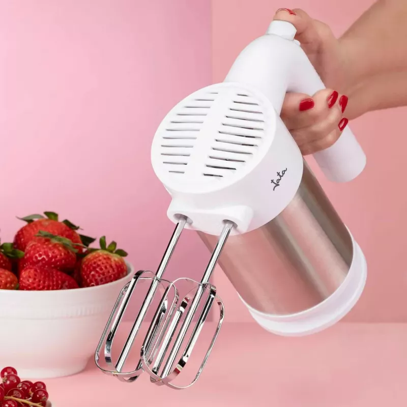 Batidora de mano JATA JEMA1240 acero inoxidable blanco