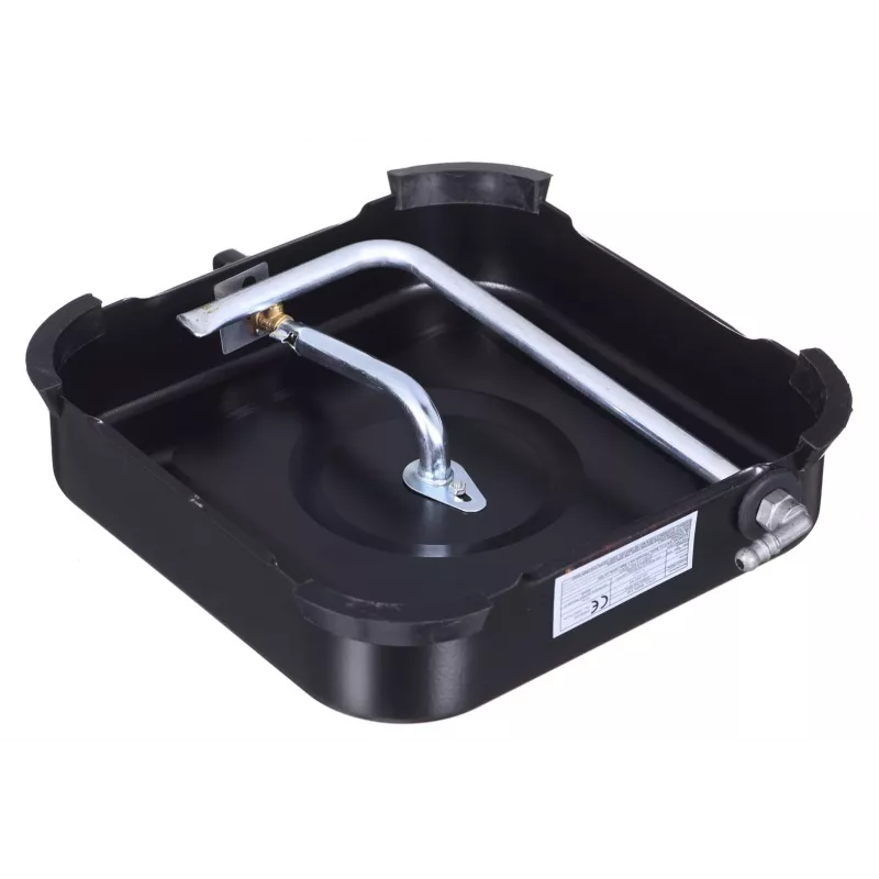 Cocina de gas BROCK GS 2001 BK, un fuego, control manual