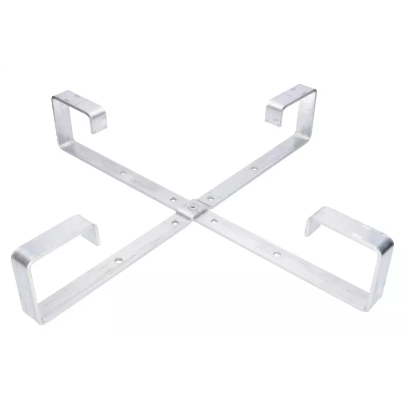 Soporte para cables Extralink marco de cuatro brazos para almacenamiento de cables 600x600x100mm