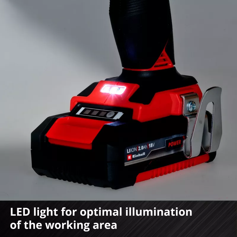 Einhell 4513896 atornillador-taladro a batería negro