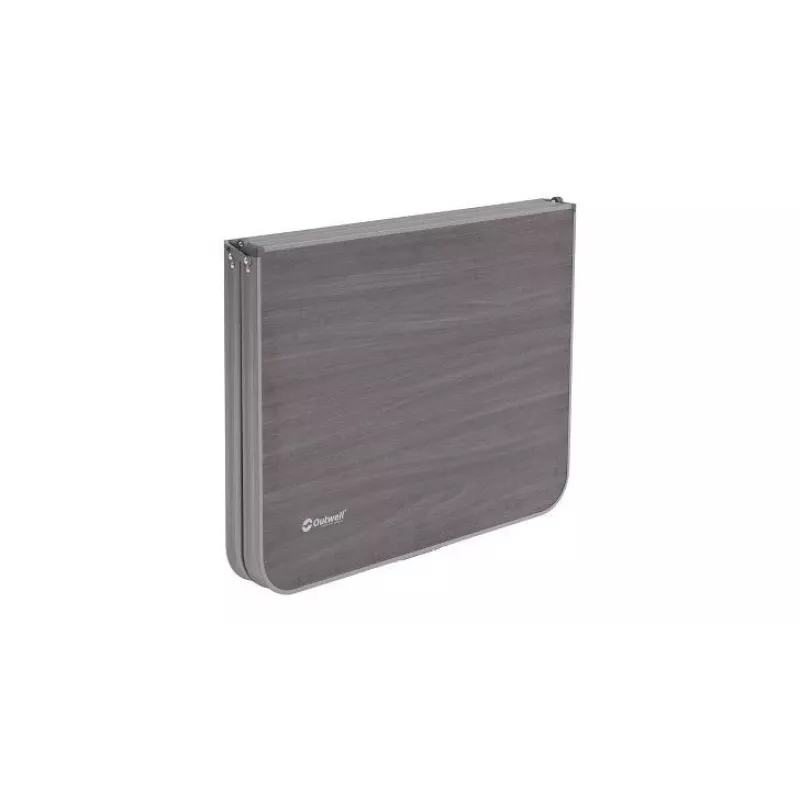 Mesa de exterior Outwell Coledale L — estructura de aluminio, tablero de resina, 800 × 1200 mm, 8,4 kg, gris