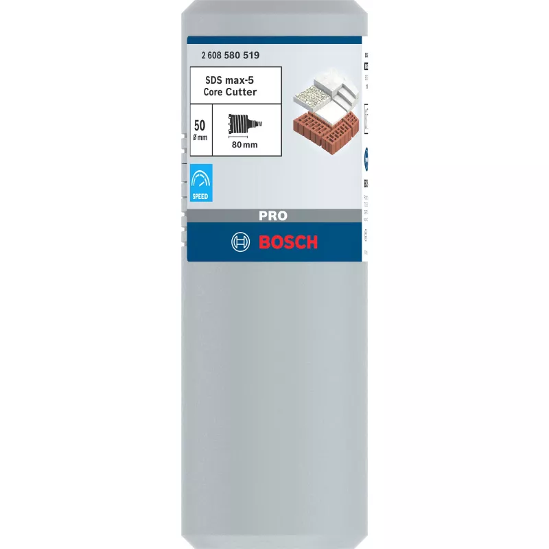 Set de brocas Bosch max 9 50 mm, 2 uds. (Modelo 2608580519)