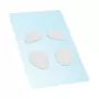 Patines para ratón Endgame Gear XM1, 99,5 % PTFE, blanco — set individual