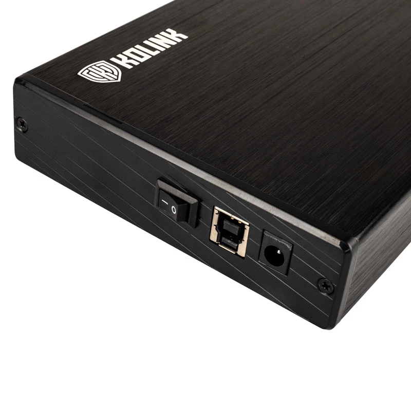 Kolink HDSU3U3 carcasa externa de 3,5 pulgadas USB 3.0, negra