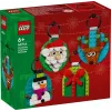 Bricks Iconic 40744 surtido de adornos navideños