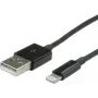Cable Lightning VALUE 11.99.8326 0,15 m negro