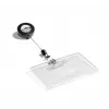 Durable 8016 portacarnés horizontal transparente 10 uds.