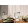 Brita Glass+1 Maxtra Pro Pure Performance jarra filtrante de cristal, 2,5 l totales / 1,5 l filtrados, apta para lavavajillas, gris