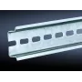 Placa de carcasa Rittal SZ 2319.000, carcasa de acero, superficie plateada, profundidad 587 mm, compatible con KL y AE