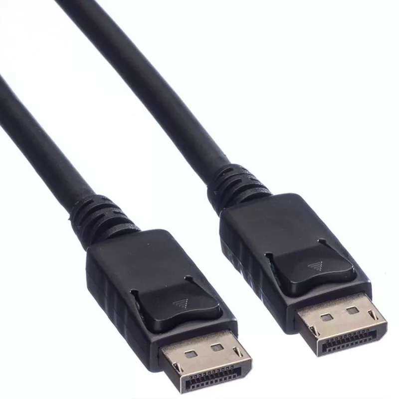 Value cable de conexión DisplayPort conector macho DisplayPort, conector macho DisplayPort 1,50 m negro 11.99.5767 apantallado