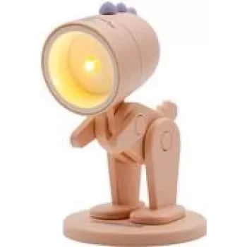 Lámpara de mesa LED rosa RealPower 486319 1 bombilla a pilas