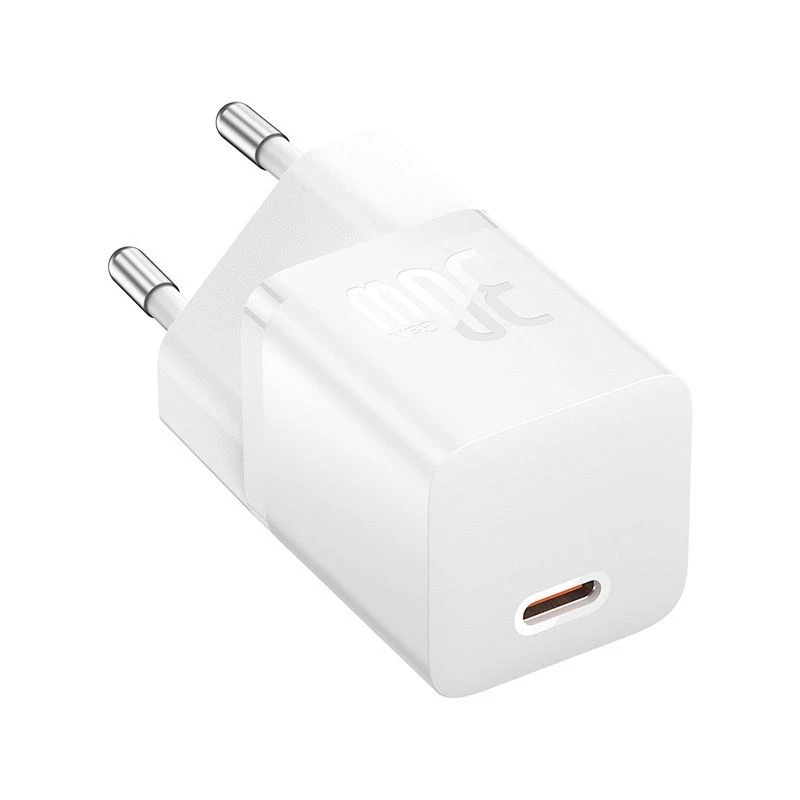 Cargador de pared USB-C GaN5 mini 30W Baseus P10110902213-01 blanco