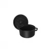 Staub La Cocotte 20 cm redonda, negra, hierro fundido (40509-487-0)