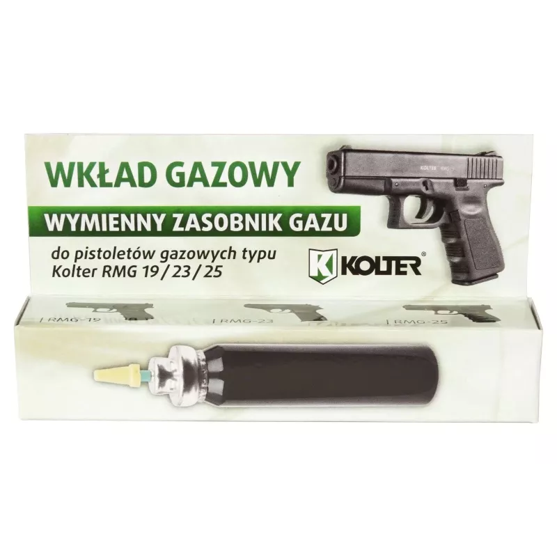 Cartucho de gas OC de repuesto para pistolas RMG (WKL)
