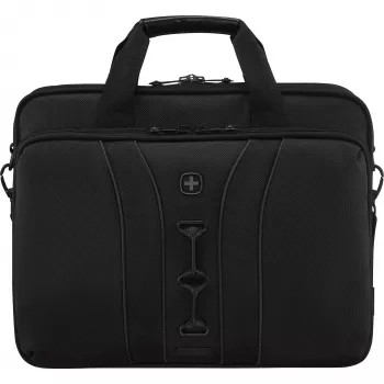 Funda para portátil Wenger Legacy Negro Series 16 pulgadas – compatible con hasta 40,6 cm, negro