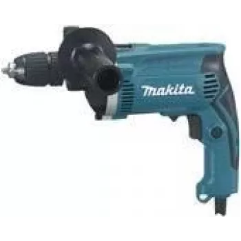 Makita HP1631KX3 - Taladro percutor - 710 W - una velocidad - portabrocas de llave 13 mm