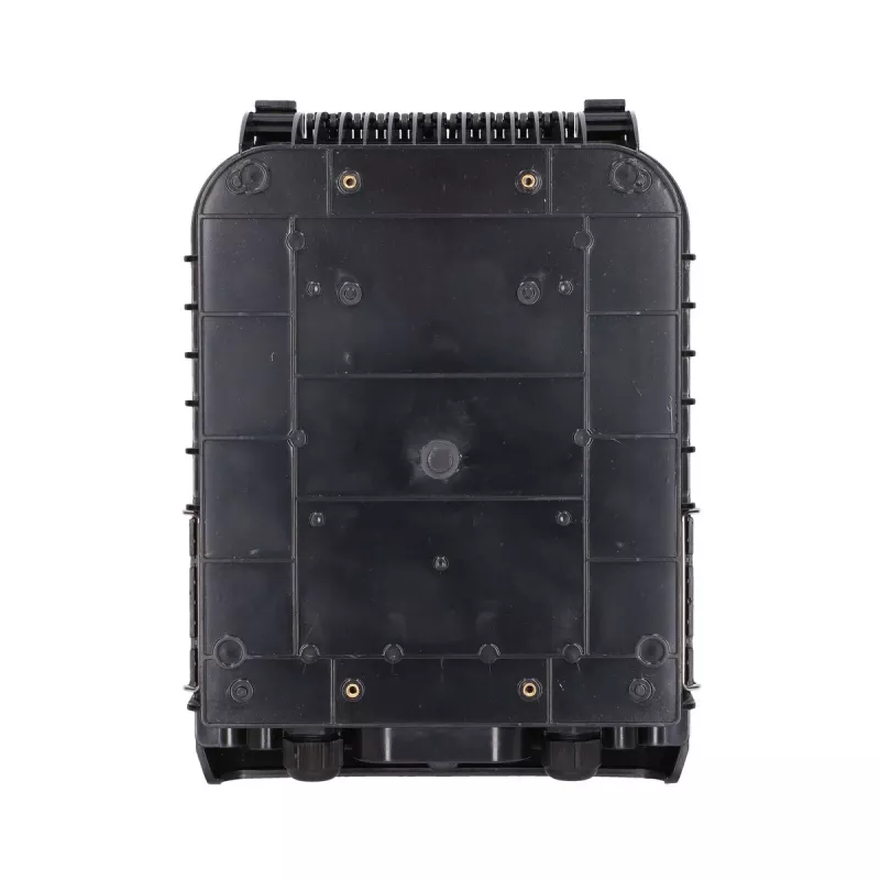 Caja de terminación de fibra óptica Extralink Selene 16 fibras negra