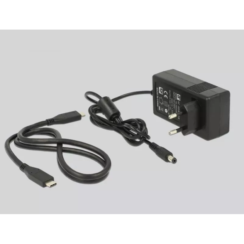 DeLOCK - base de acoplamiento para HDD con 2 bahías - SATA 6Gb/s - 6 Gbit/s - USB 3.1 (Gen 2) - negro (63957)