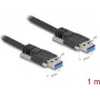 Cable USB DeLOCK 81254 1 m USB A negro 5 Gbit/s