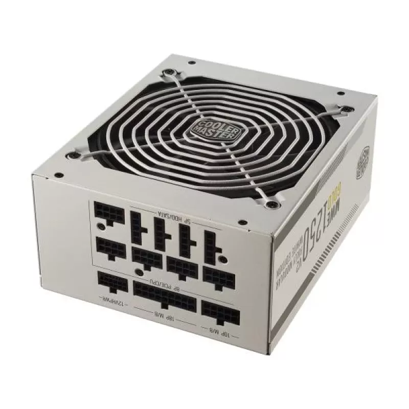 Fuente de alimentación MWE Gold V2 1250W 80+GOLD ATX 3.0 blanca