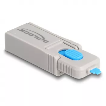 Bloqueo de puertos DeLOCK 20969 DisplayPort HDMI USB Type-A USB Type-C gris
