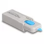 Bloqueo de puertos DeLOCK 20969 DisplayPort HDMI USB Type-A USB Type-C gris