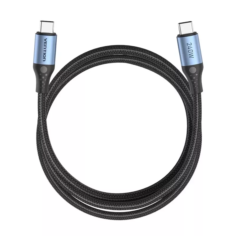 Vention cable USB-C a C USB 2.0 5A 240W 1 m NEGRO