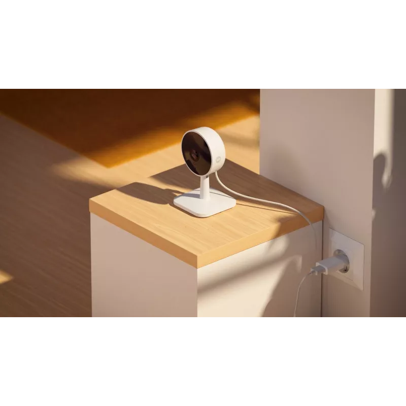 Cámara de vigilancia IP Yale SV-IC-1A-W-EU 1080p, 2 MP, 110° FOV, Wi‑Fi, PTZ, audio bidireccional, visión nocturna