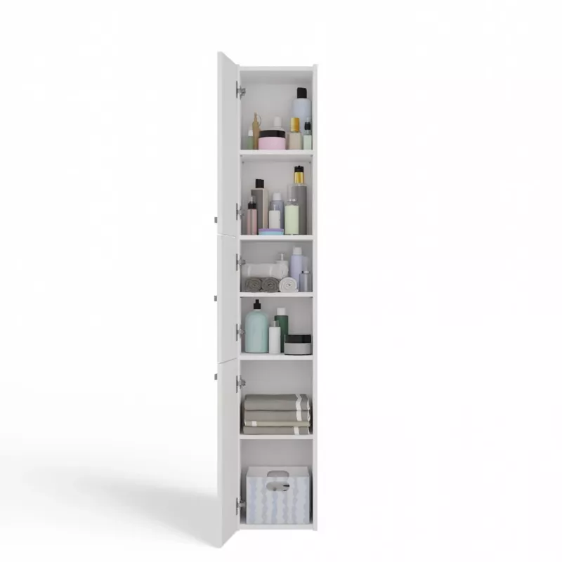 Top E Shop S33 BIEL mueble de almacenaje para baño, blanco
