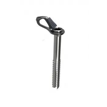 aero ice screw 19cm-Gris BLUE ICE