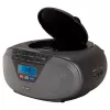 Microcadena de audio Aiwa BBTU-400BK, reproductor CD/MP3/FM-PLL/BT (Negro)