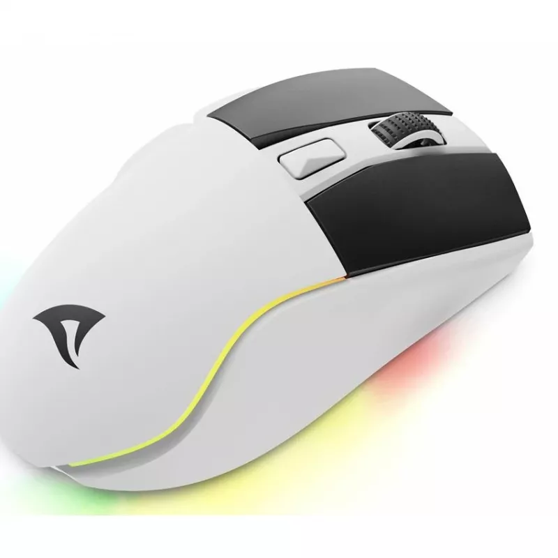 Ratón Sharkoon SGM50W gaming para diestros RF inalámbrico + USB Type-A óptico 6400 DPI
