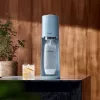 SodaStream Máquina de soda Terra azul claro QC con CO2 y botella PET de 1L