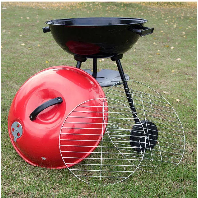 Barbacoa redonda con ruedas Extralink Home GL-603